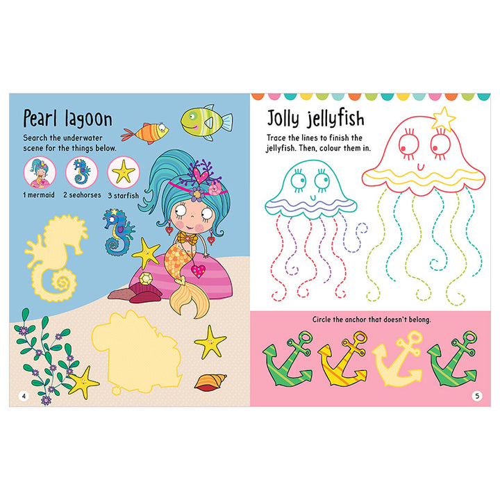 Libro De Actividades Big Stickers For Little Hand Pink