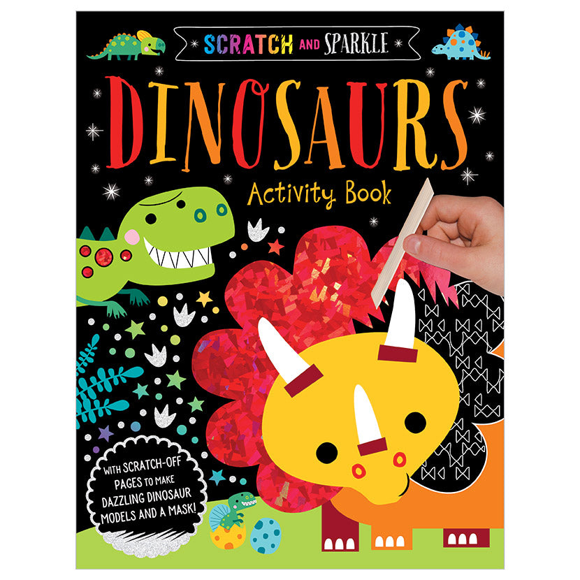 Libro De Actividades Scratch and Sparkle Dinosaurs Activity Book