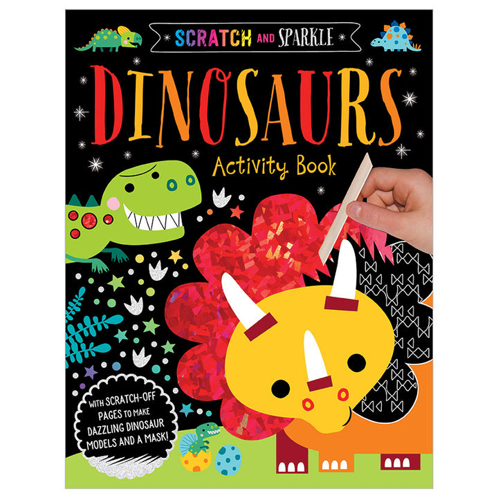 Libro De Actividades Scratch and Sparkle Dinosaurs Activity Book
