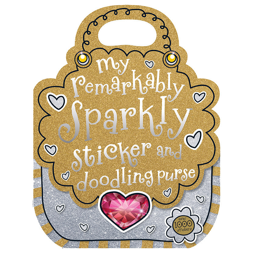 Libro De Actividades My Remarkably Sparkly Sticker And Doodling Purse