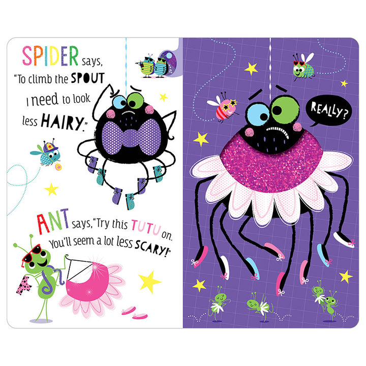 Libro De Texturas The Not So Scary Hairy Spider