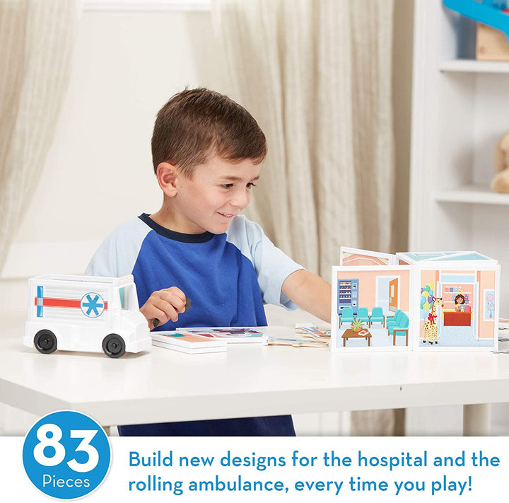 Set De Construcción Magnético El Hospital