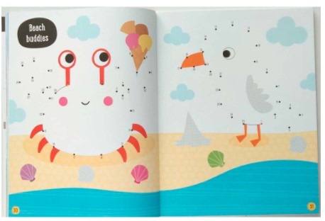 Libro De Actividades Sticker Dot to Dot