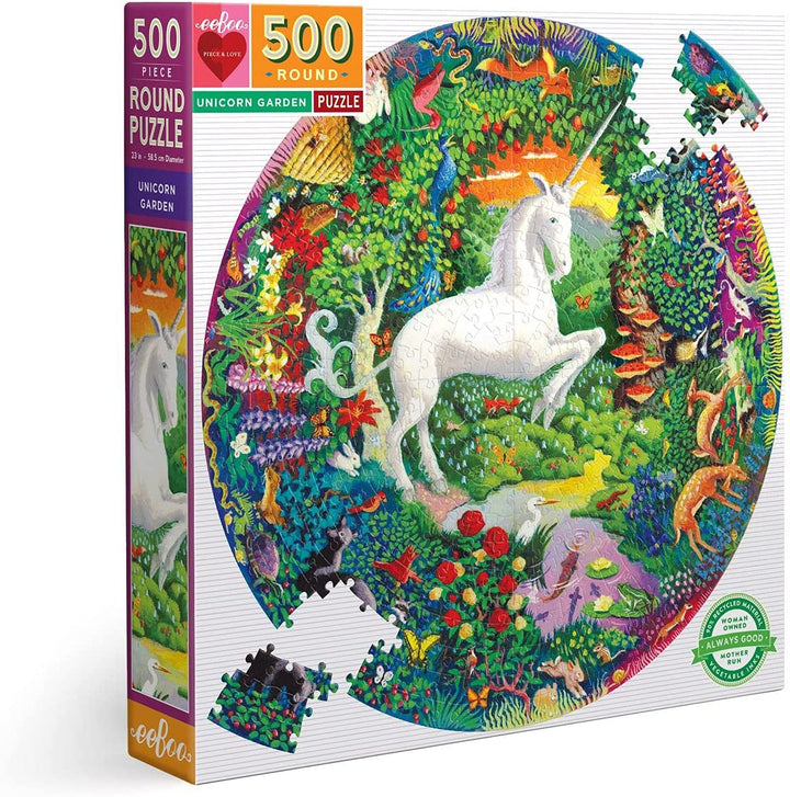 Rompecabezas 500 Piezas Jardín De Unicornios