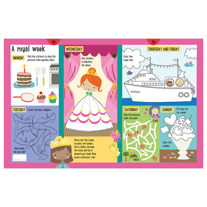 Libro De Actividades Sticker Color Create