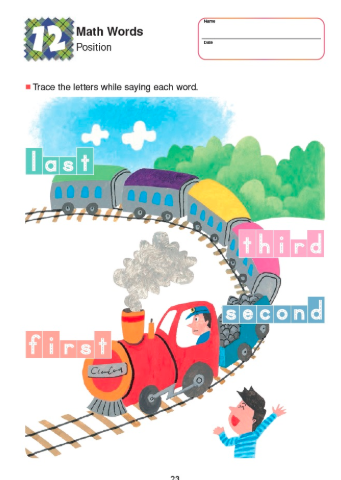 Libro Kumon My Book Of Words For School Level 1 Niños