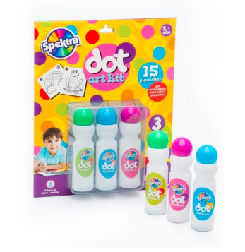 Kit De Arte Dot Marcadores Punta Espuma