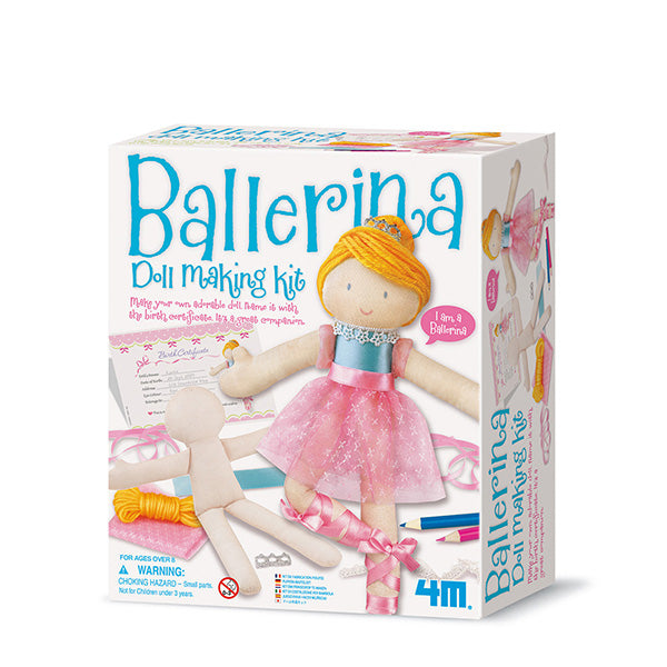 Kit Fábrica De Muñeca Bailarina