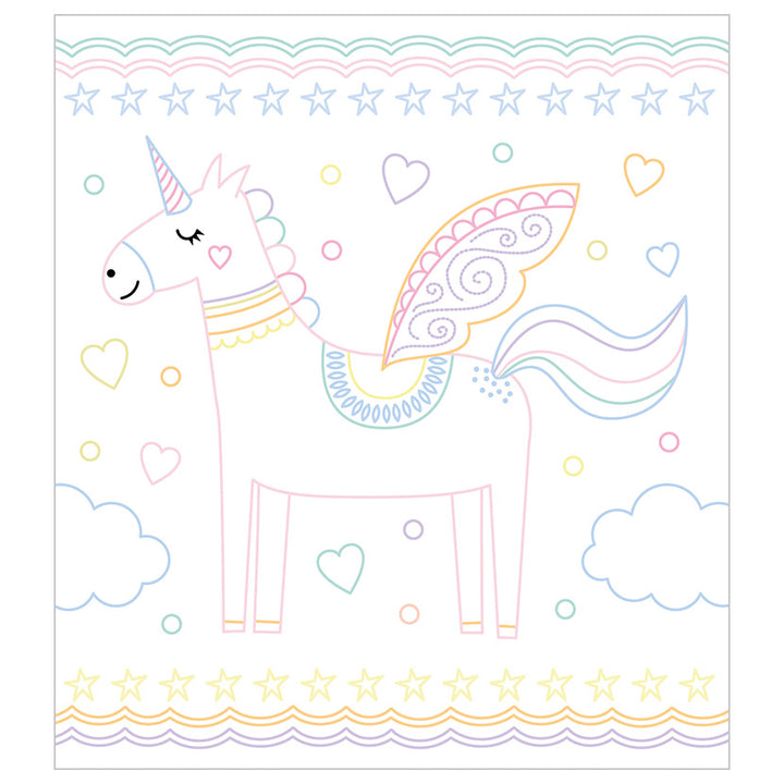 Libro De Actividades I Love Unicorns Color