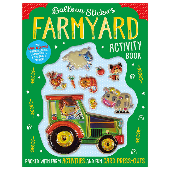 Libro De Actividades Balloon Stickers Farmyard Activity Book