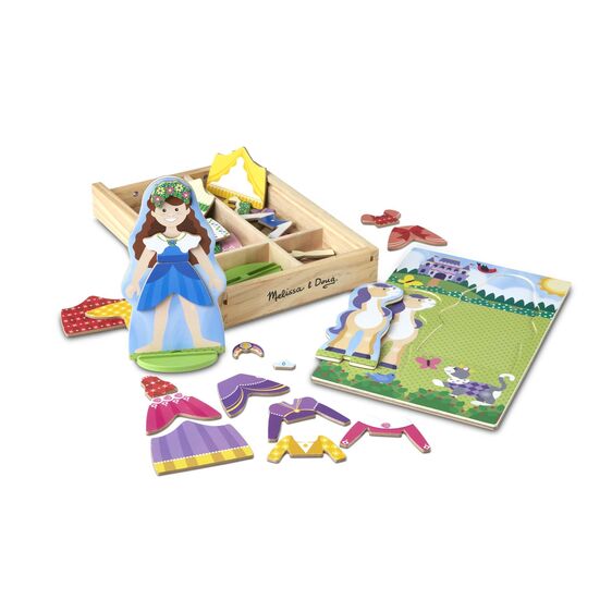 Juego magnético de vestir Princesas