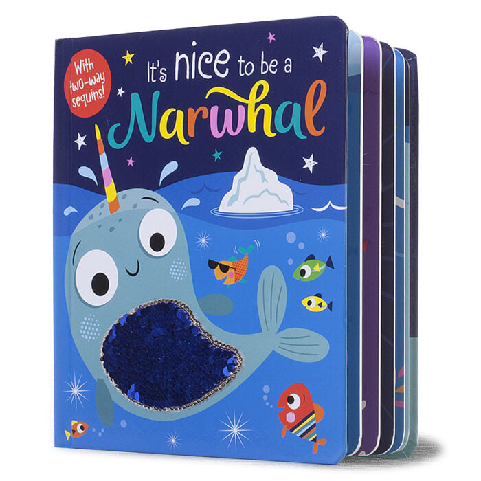 Libro De Texturas It’s Nice to be a Narwhal