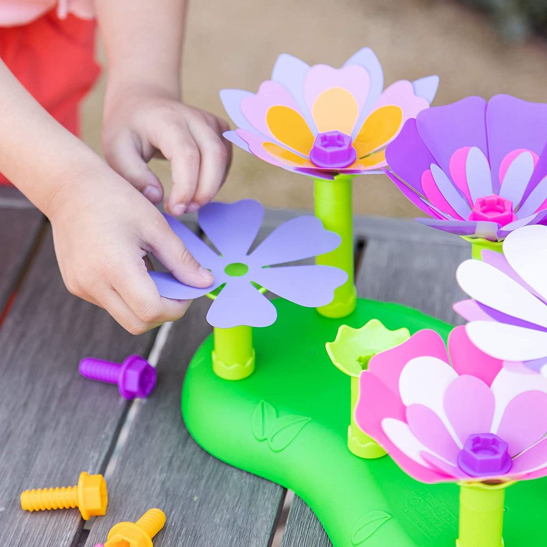 Juego Taladro Eléctrico Jardín De Flores Para Niños