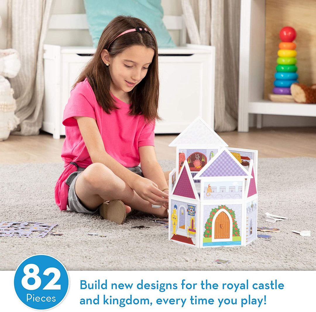 Set De Construcción Magnético Castillo Medieval