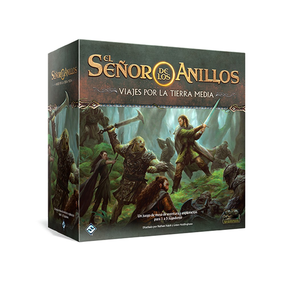 Juego de Mesa Señor de los Anillos  Viajes por la Tierra Media