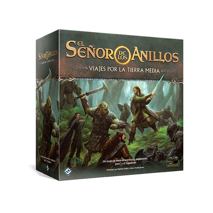 Juego de Mesa Señor de los Anillos  Viajes por la Tierra Media