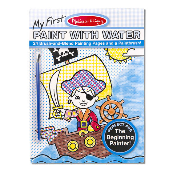 Libro De Actividades Pintar Con Agua Aventuras