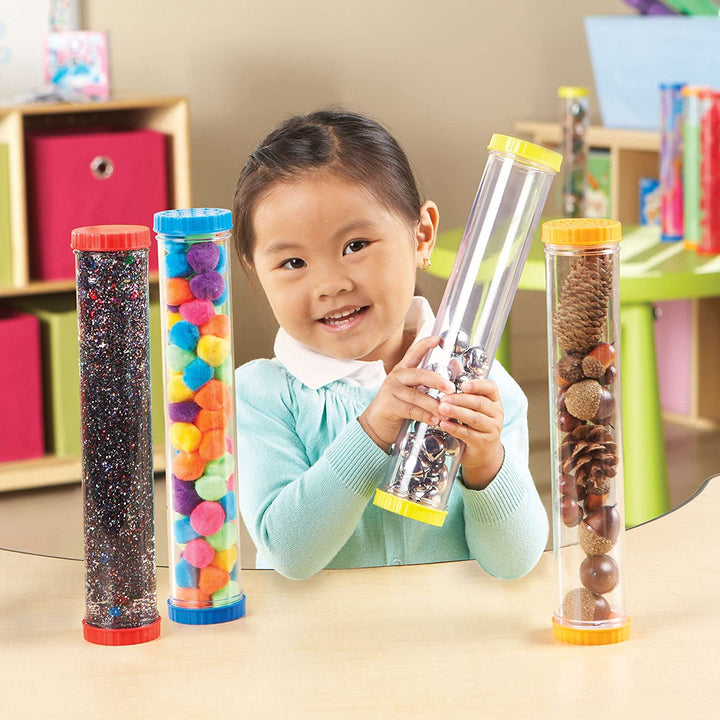 Juego Tubos Sensoriales Para Ciencia Para Niños