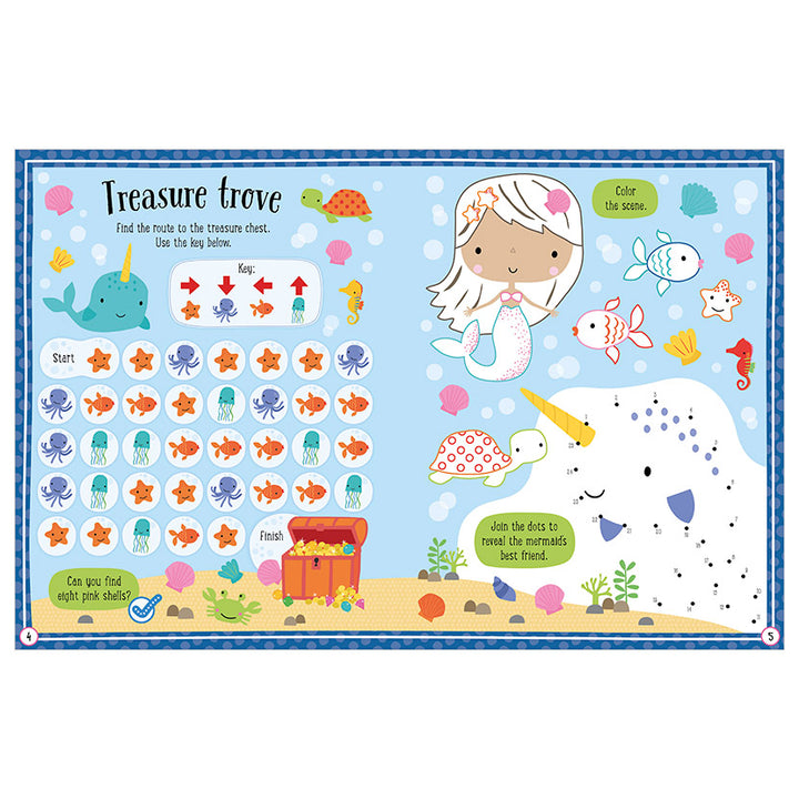 Libro De Actividades Mermaids and Narwhals