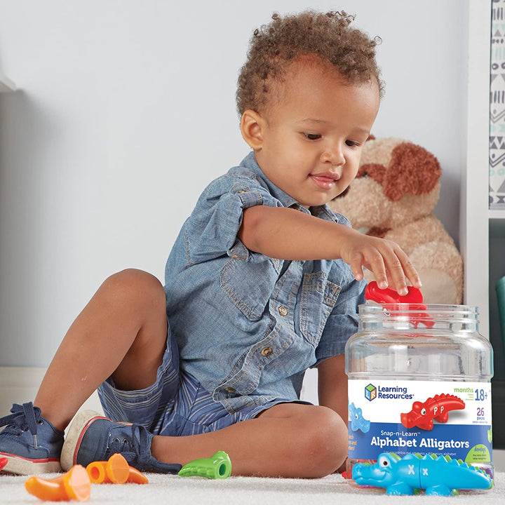 Juego Cocodrilos Mayúsculas y Minúsculas Para Niños