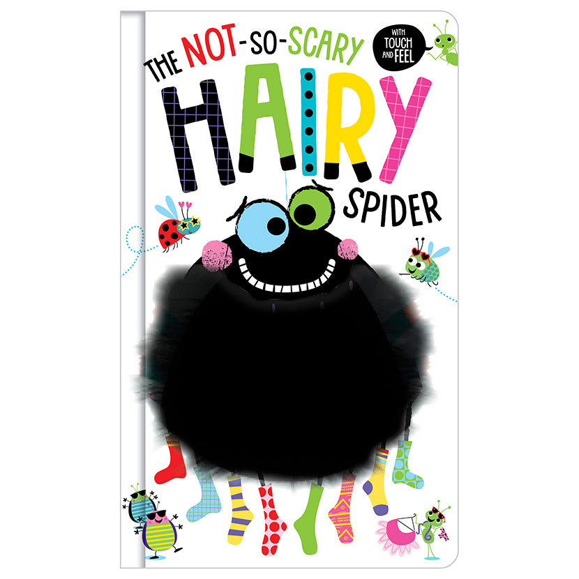 Libro De Texturas The Not So Scary Hairy Spider