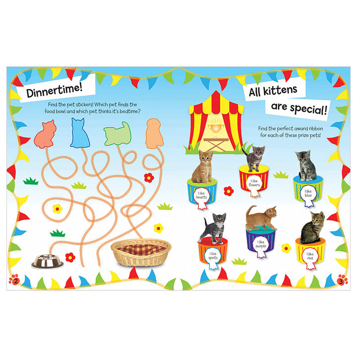 Libro De Actividades 1000 Stickers Animals