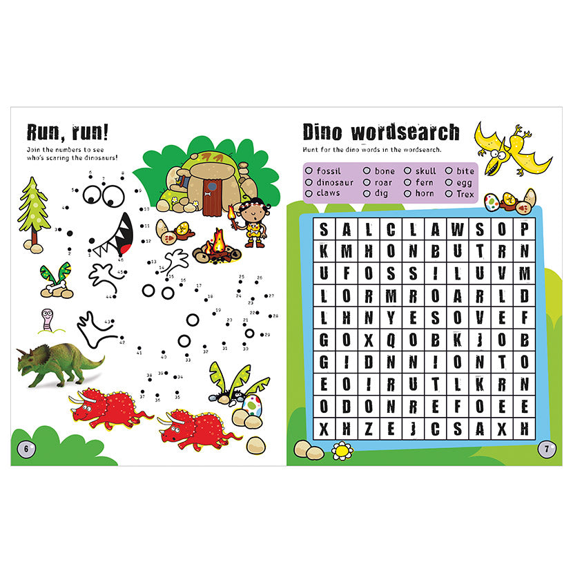 Libro De Actividades Dinosaurios