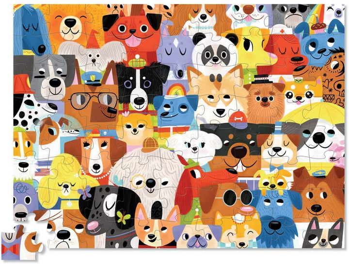 Rompecabezas X 72 pc perros