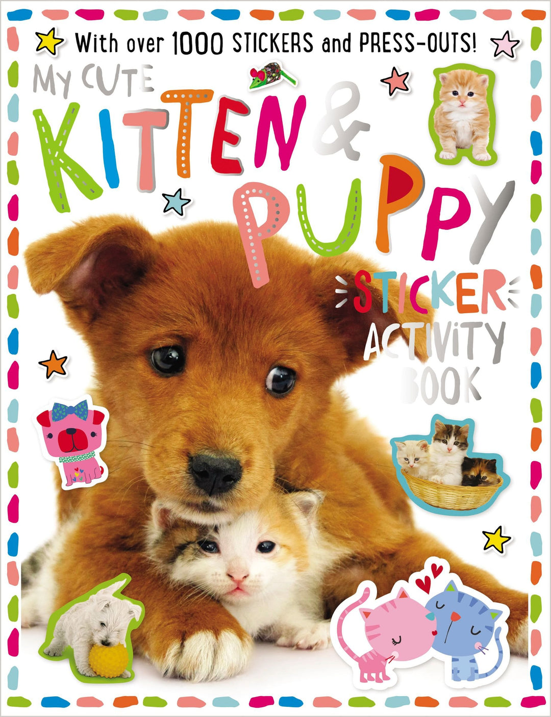Libro De Actividades My Kitten And Puppy