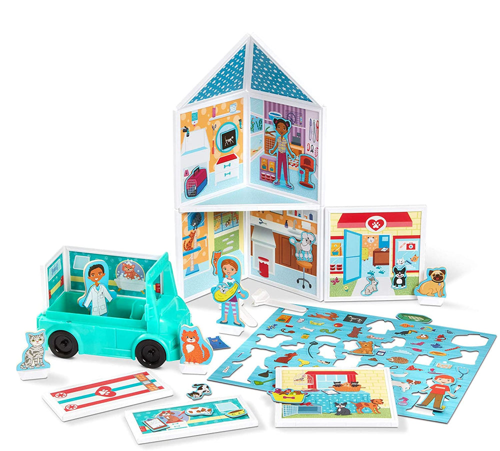 Set De Construcción Magnético Veterinaria