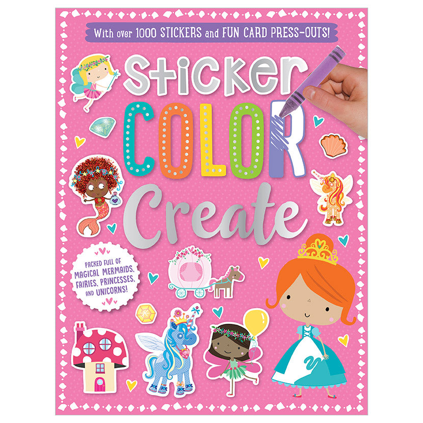 Libro De Actividades Sticker Color Create