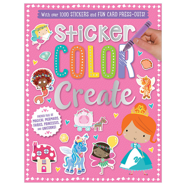 Libro De Actividades Sticker Color Create