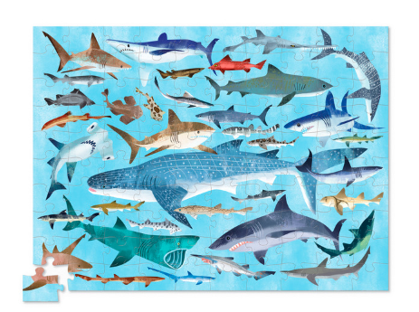 Rompecabezas 100 piezas Tiburones