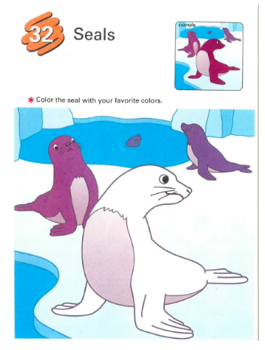 Libro Kumon My Book Of Coloring At The Zoo para niños