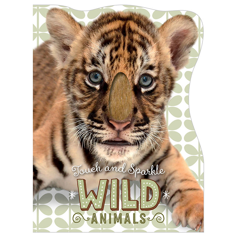 Libro De Texturas Touch And Sparkle Wild Animal