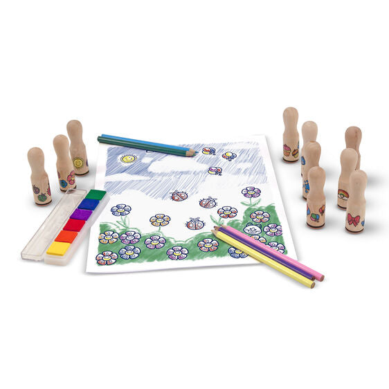Set de sellos:  Manitas felices de lujo