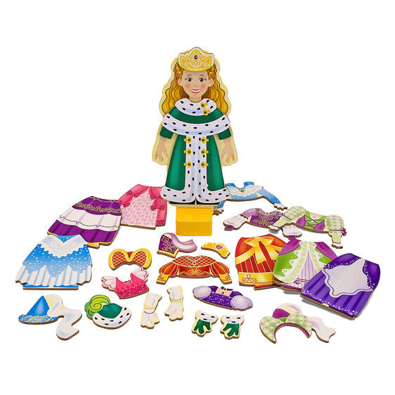 Juego magnético de vestir: Princesas