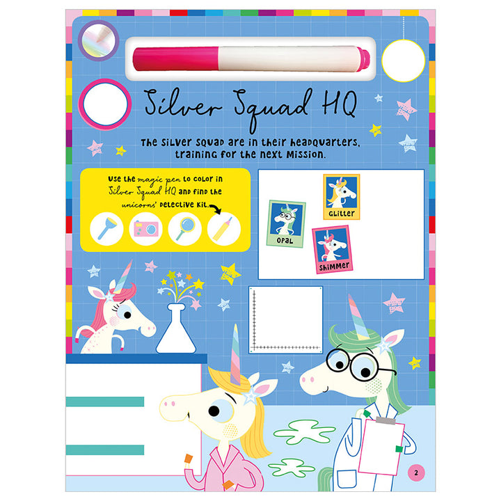 Libro De Actividades Unicorn Mysteries