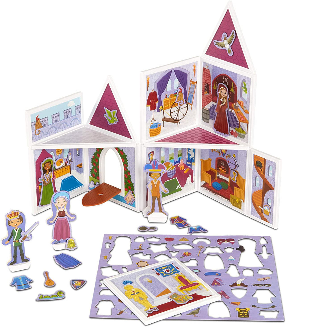 Set De Construcción Magnético Castillo Medieval
