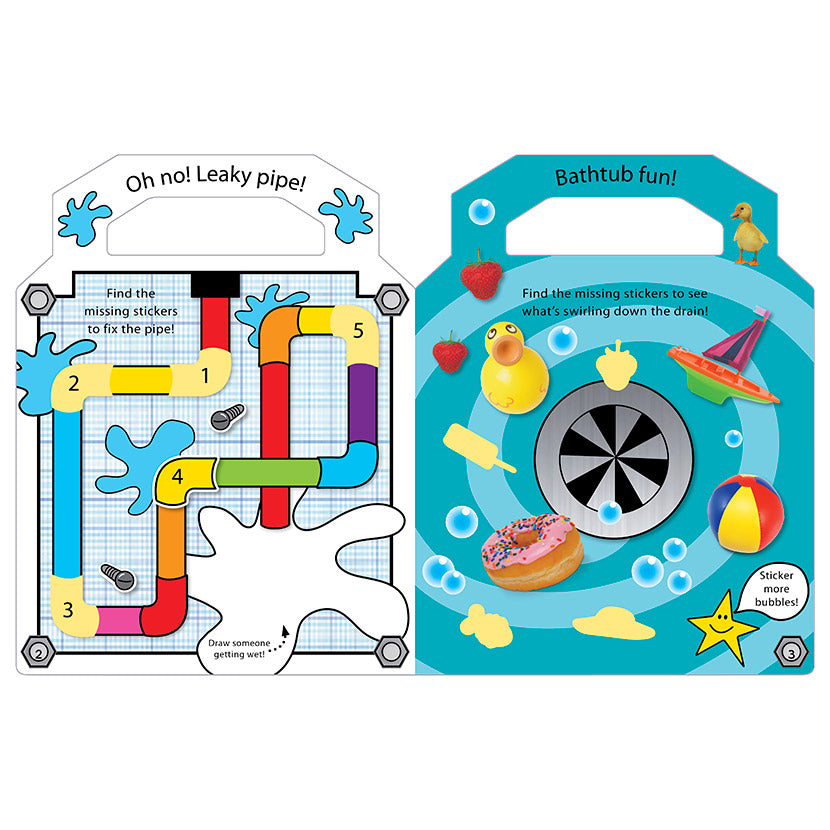 Libro De Actividades My Cool Sticker Toolbox