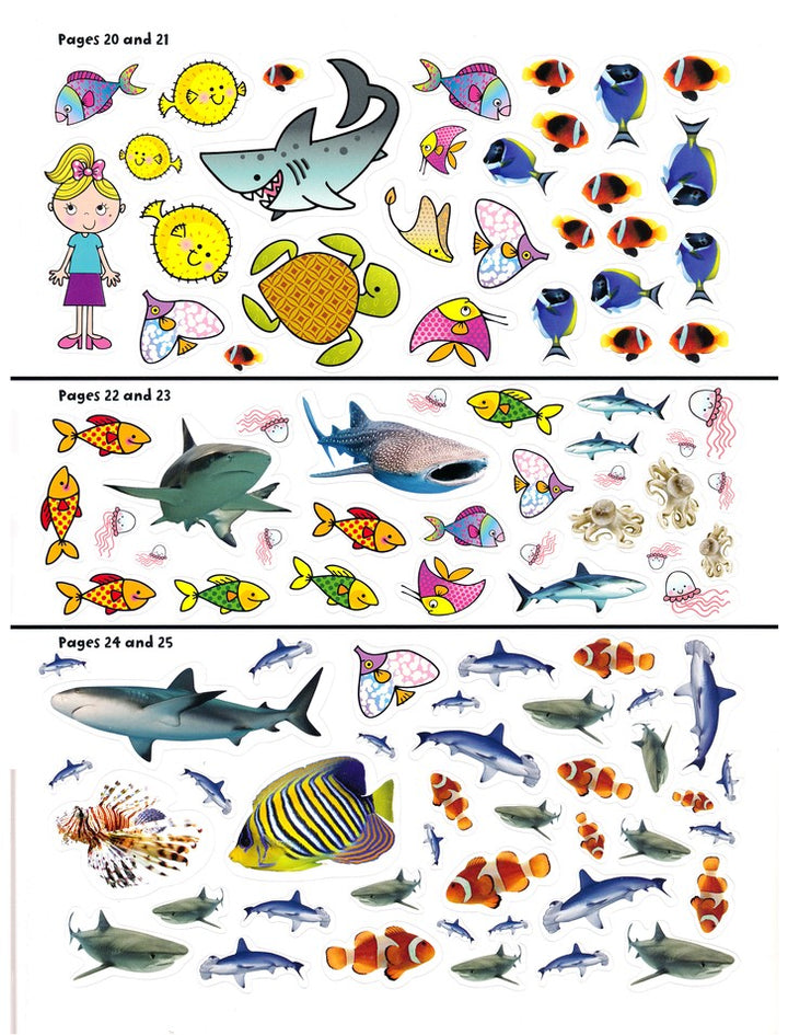 Libro De Actividades Tiburones