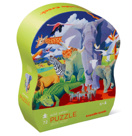 Rompecabezas 72 piezas Safari