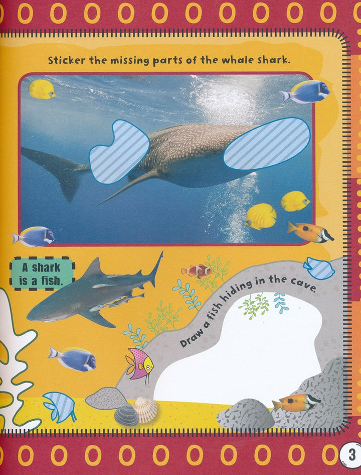 Libro De Actividades Tiburones