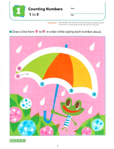 Libro Kumon Are you Ready for Kindergarten? Math Skills