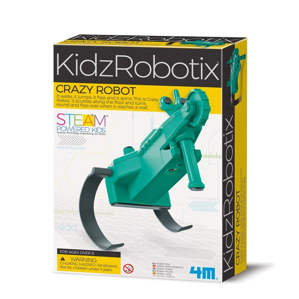 Experimento de juguete :  Robot loco