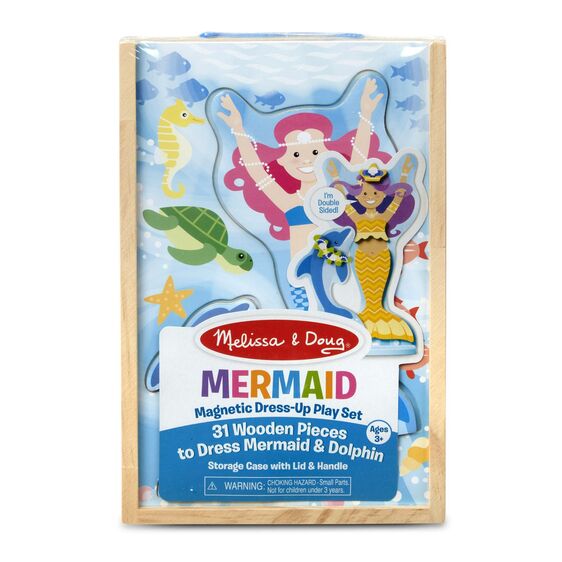 Juego magnético de vestir Sirenas