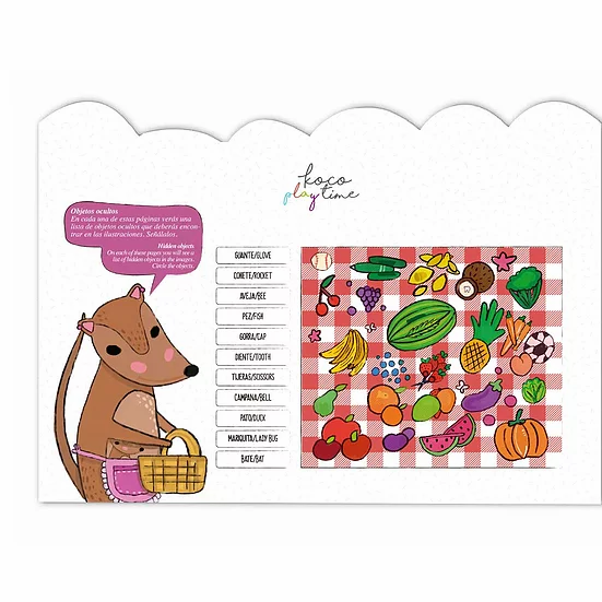 Libro Borrable Koco Play Time