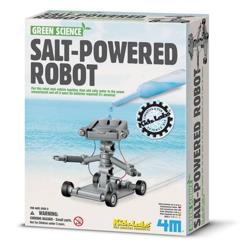 Experimento de juguete :  Robot de sal
