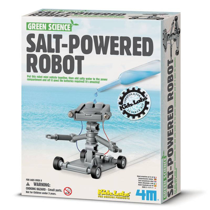 Experimento de juguete :  Robot de sal