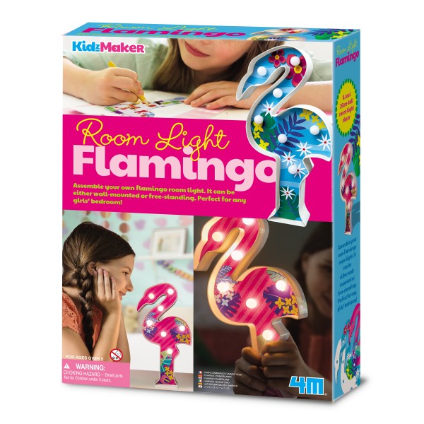 Lámpara de flamingo para decorar